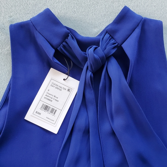 THEORY CLEAN HALTER DAY DRESS - Picture 5 of 8